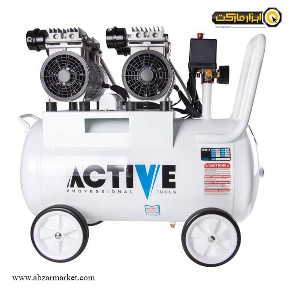 پمپ باد سایلنت 50 لیتری اکتیو مدل AC-1350SP