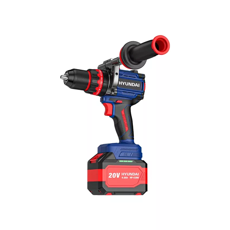 خرید دریل شارژی براشلس چکشی HP-5260 هیوندای