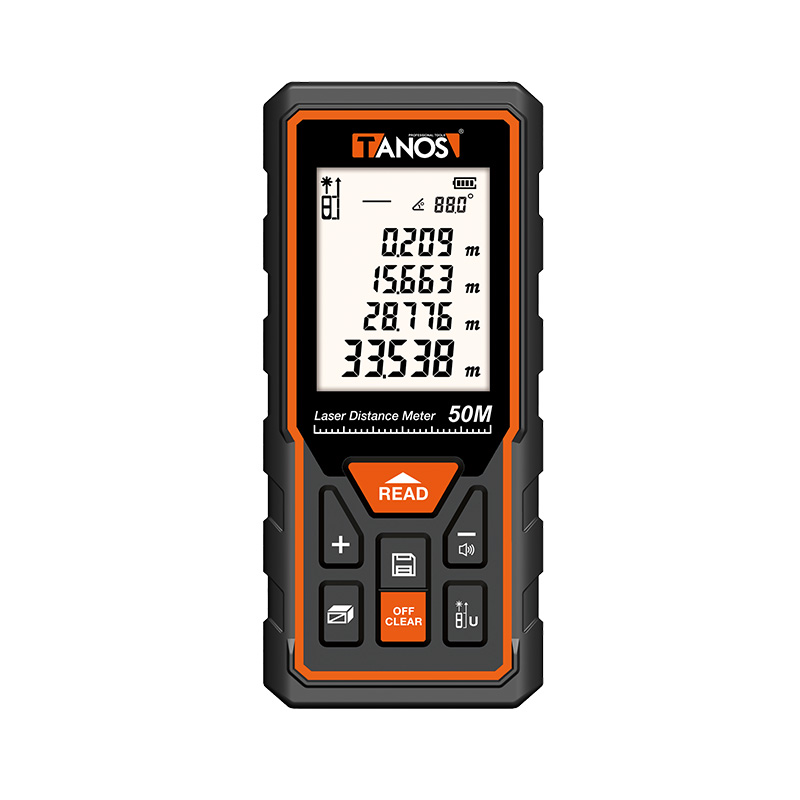 متر لیزری 50 متری تانوس مدل LM-5022